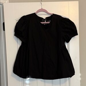 Pomander Place Black Blouse
